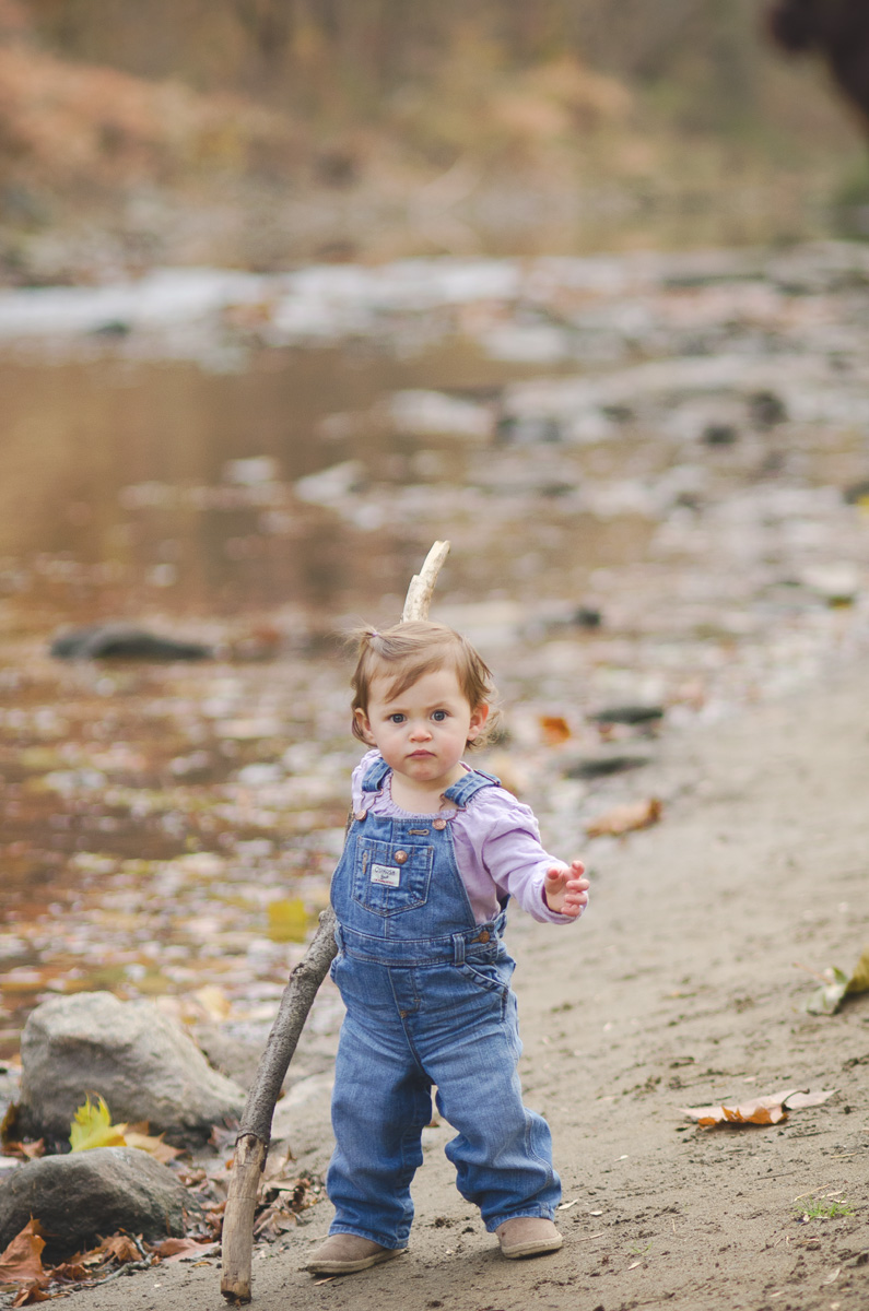 girls with stick cobbs creek park