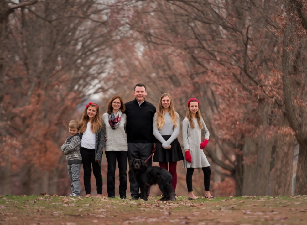 Family and Pet in Bryn Mawr