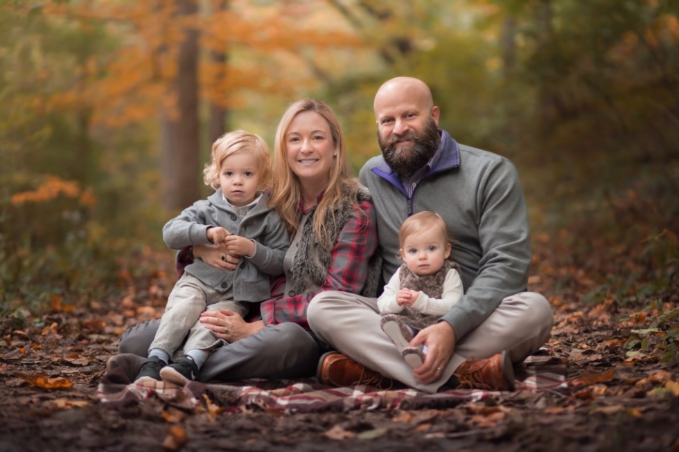 Beautiful Fall Family Portrait